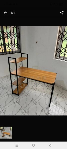 Table with shelves