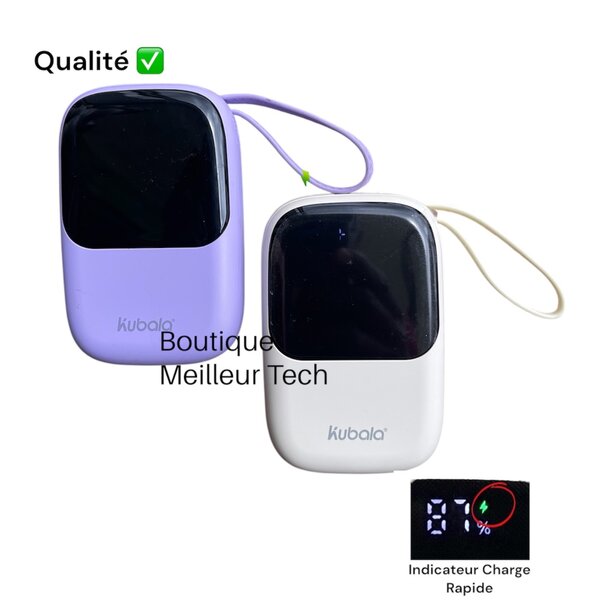 Mini Power Bank Charge Rapide