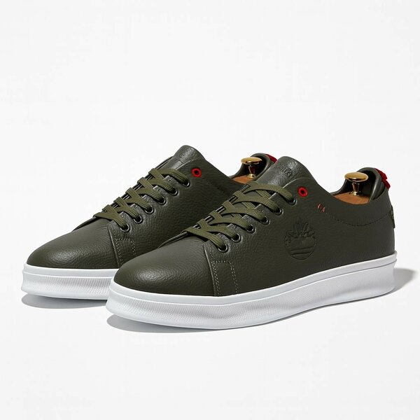 Sneakers en cuir pour hommes