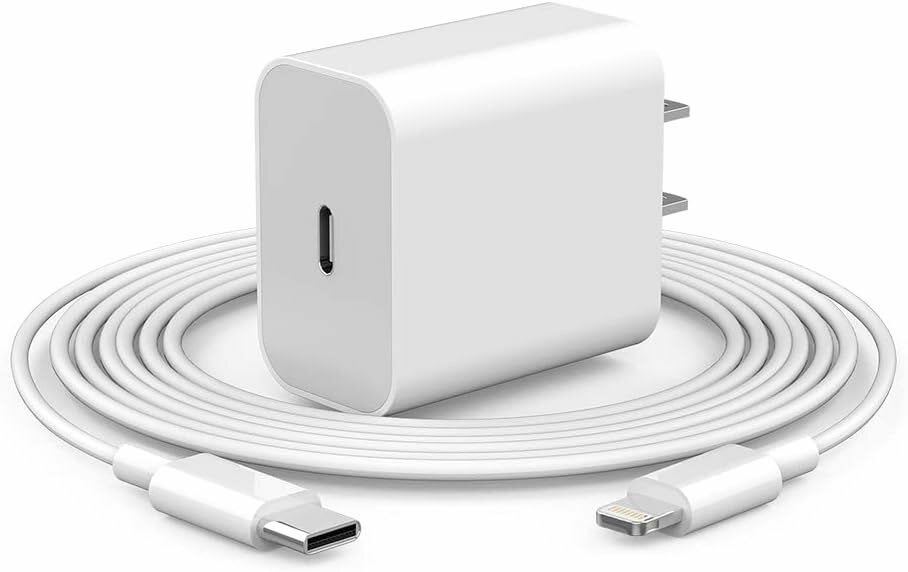 iPhone 14 13 12 11 Fast Charger, 20W USB C Wall Block Charge