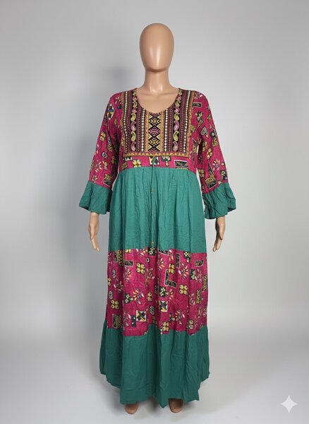 Robe Bohème Éthnique Femme