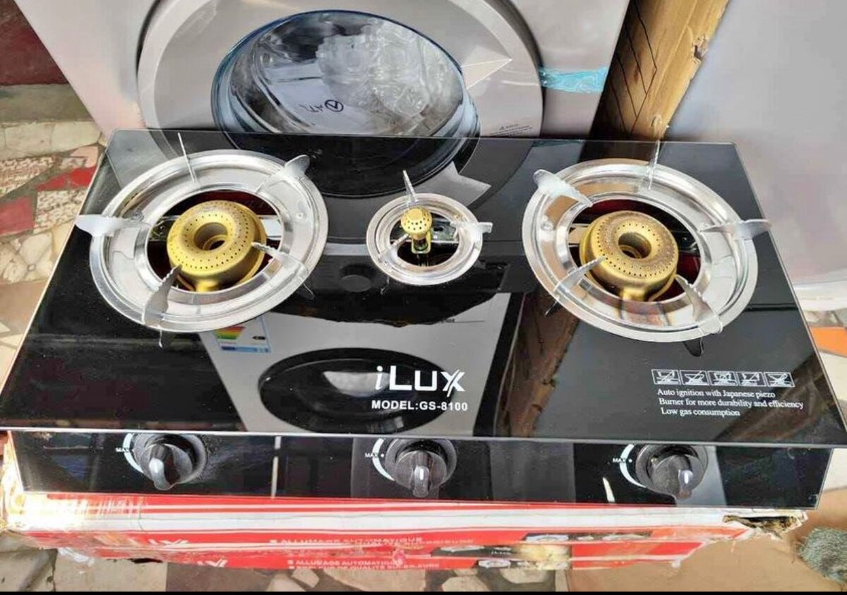 Cuisinière en vitre