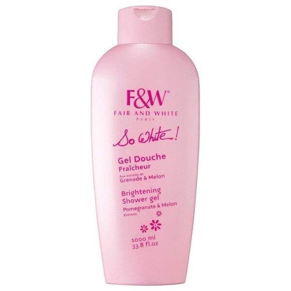 Fair and White shower gel