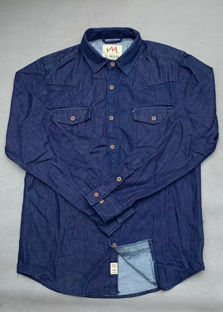 Chemise jeans