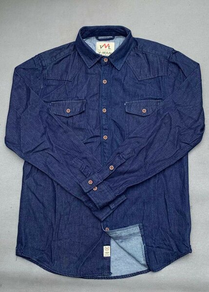 Chemise jeans