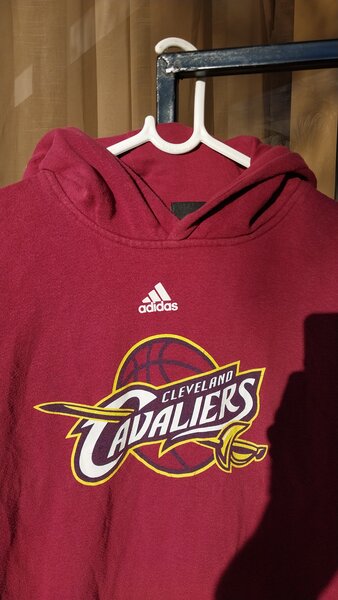Red Adidas hoodie
