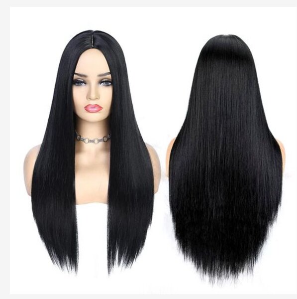 Wig Women Long Straight Hair M