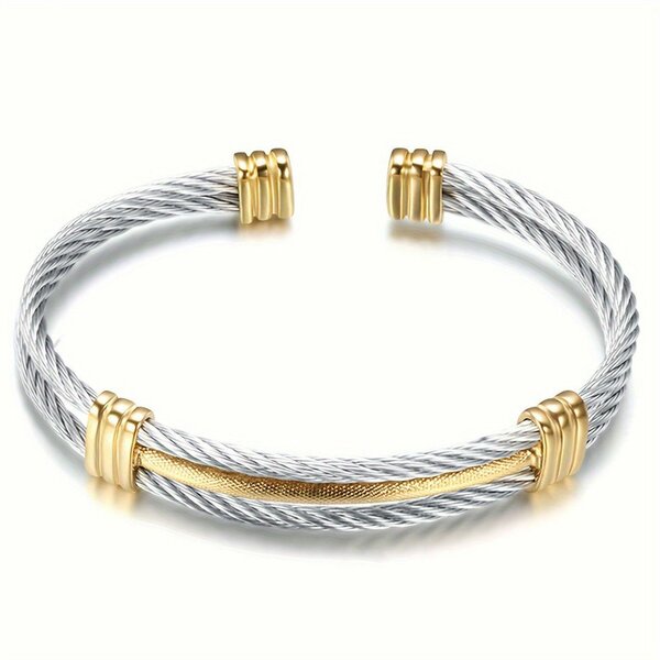 Bracelet bicolore Marc Malone