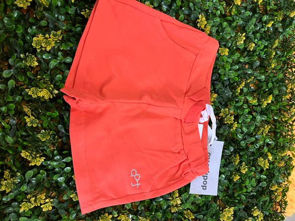 Short bébé rouge 12 mois