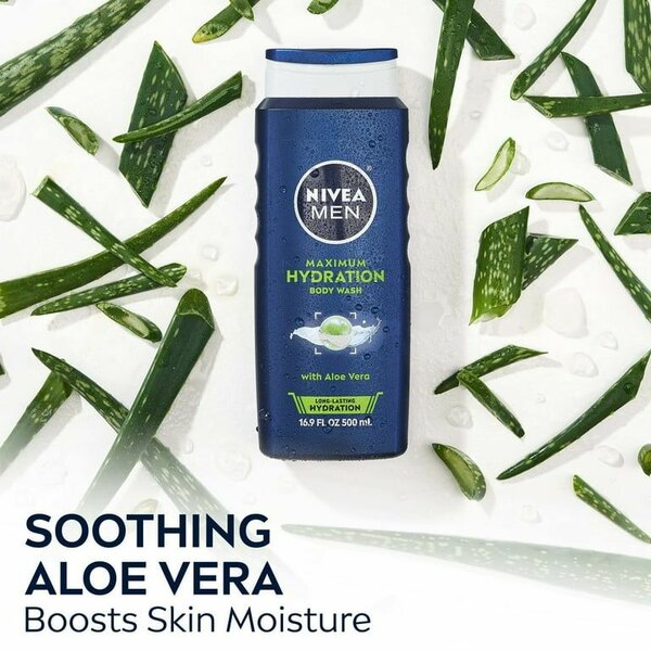 Nivea men maximum hydration body wash