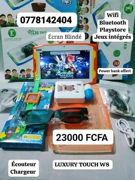 Tablette éducative Luxury Touch W8 écran