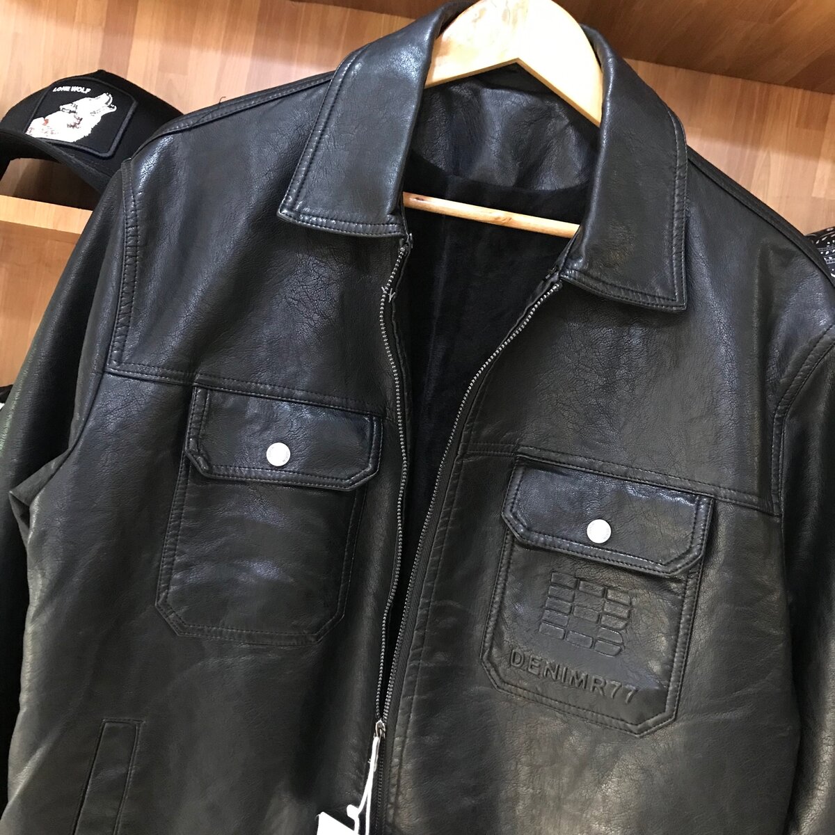 Leather jacket