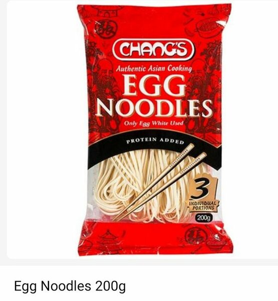 Egg noodles