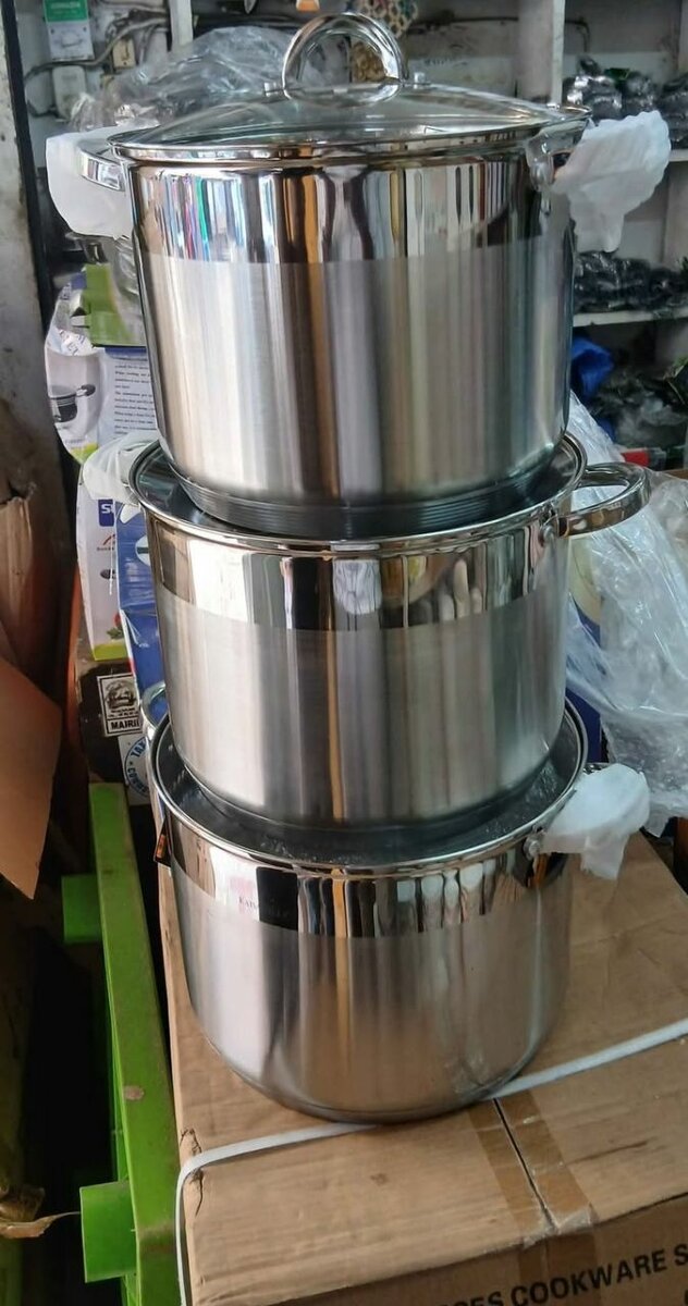 Casseroles 3 pièces nvl arg
