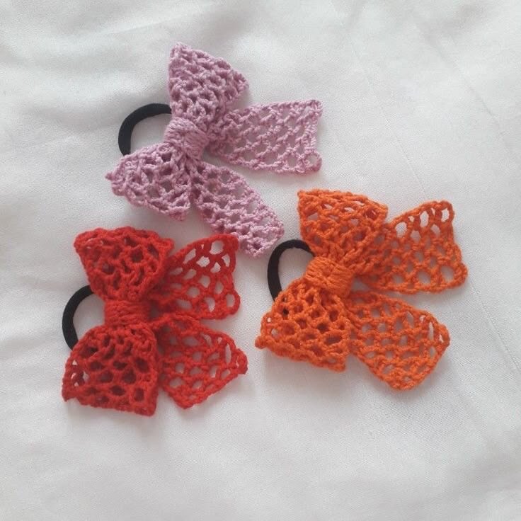 Crochet noeud pour cheveux