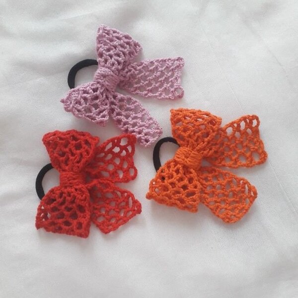 Crochet noeud pour cheveux
