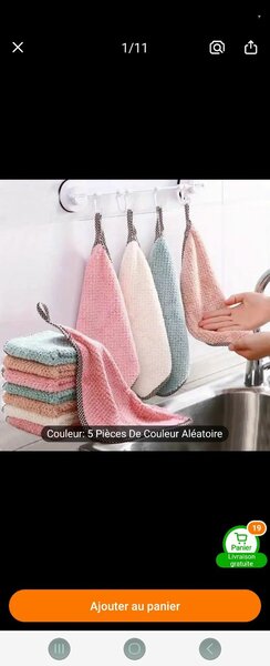 Serviette de main