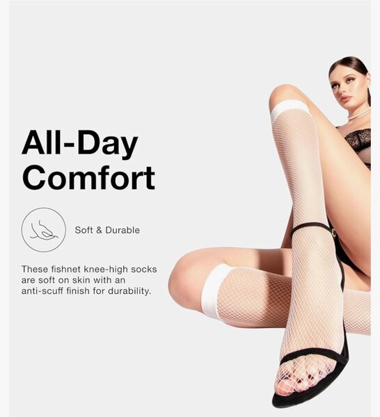 Fishnet socks