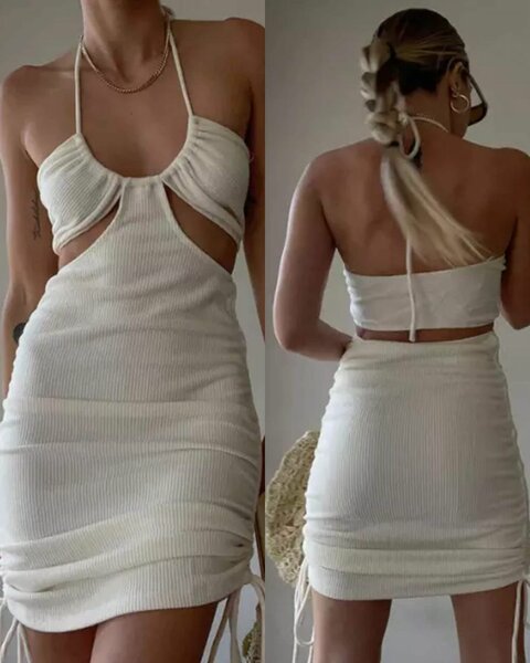 Robe moulante soirée chic