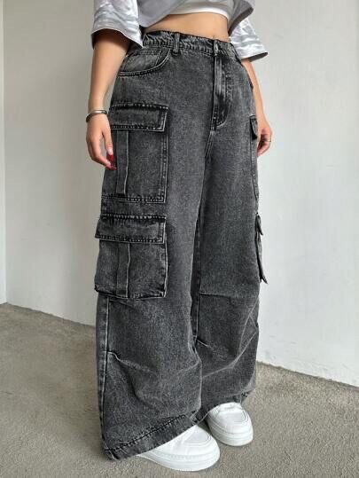 Pantalons larges décontractés femme