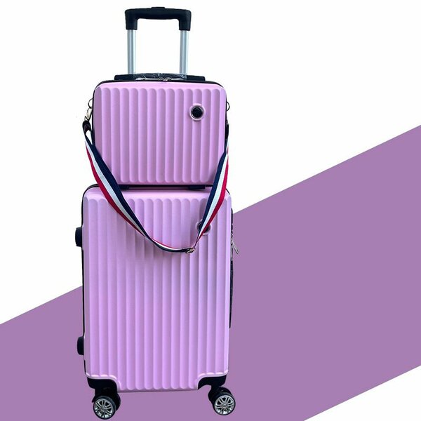 2sets Anti-crack Suitcase