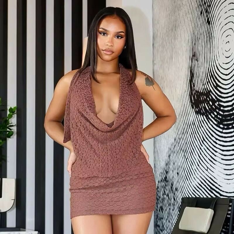 Robe Halter Glamour