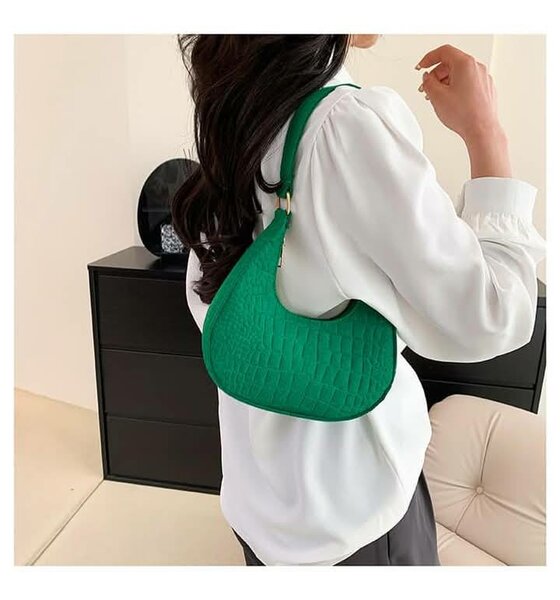 mini hand bags green