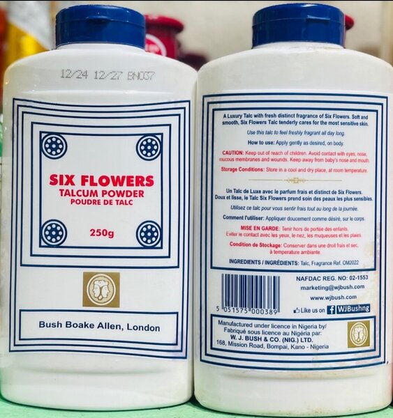 Poudre de Talc Six Flower 250g