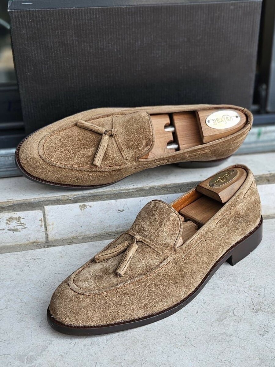 Mocassins en daim élégants