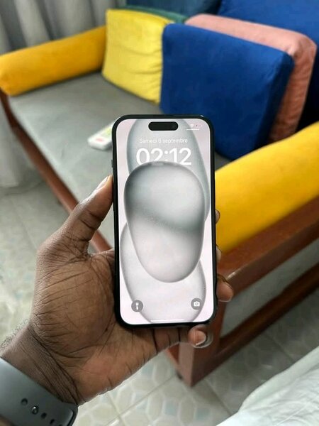 iPhone 15simple Noir