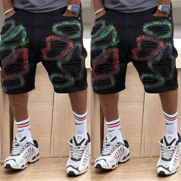Shorts en jean homme tendance