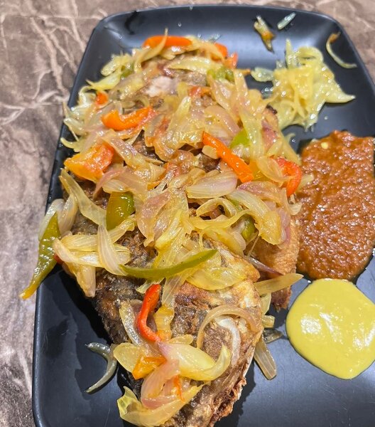 Poisson au four