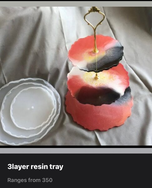 Resin tray