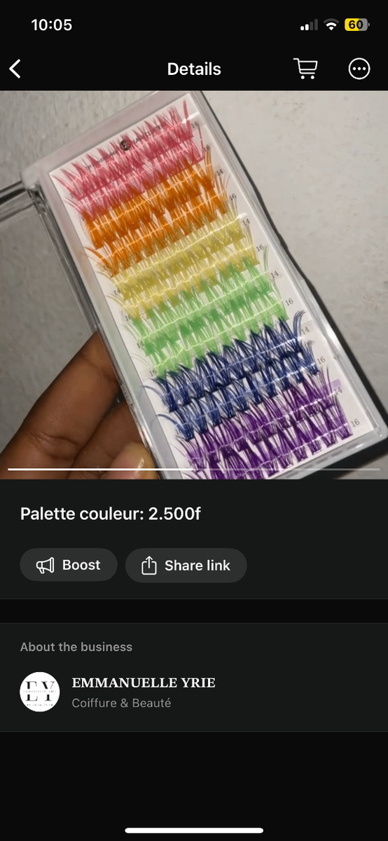 Colorful Eyelash