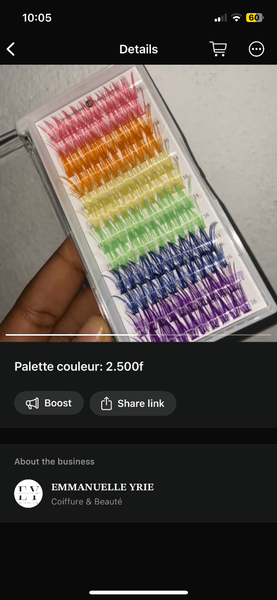 Colorful Eyelash