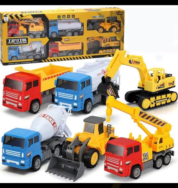 Construction Toy Vehicles Set