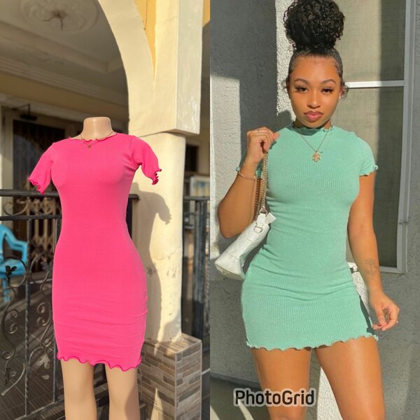 Mid thigh dress