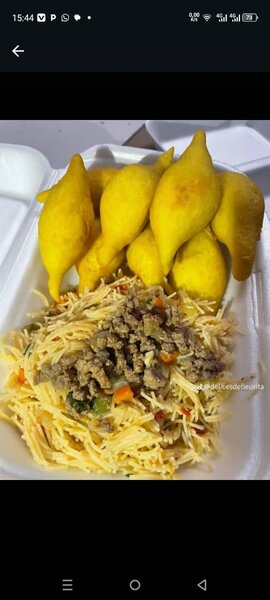 Repas exotique savoureux