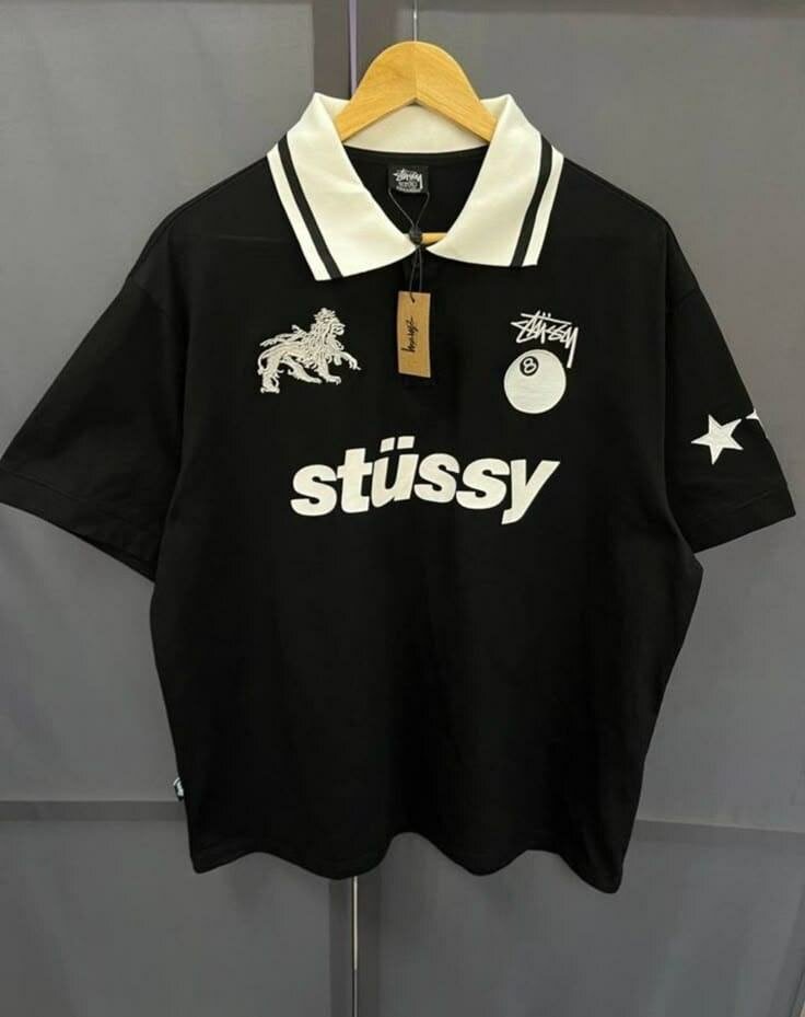 Polo Stussy Noir Homme