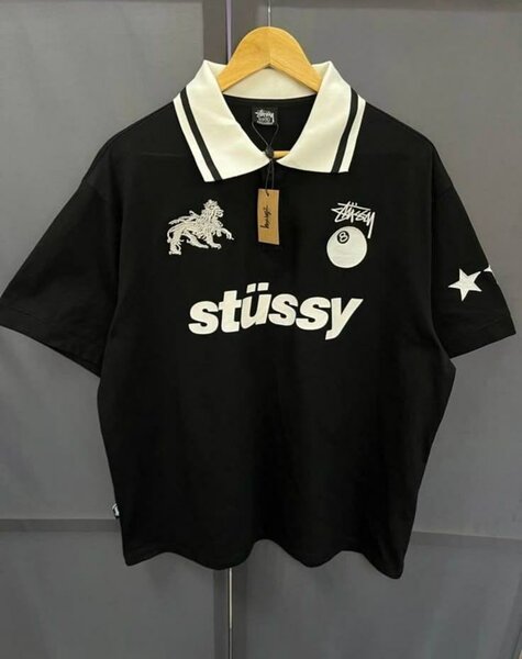Polo Stussy Noir Homme