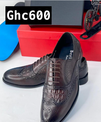 brown shoes