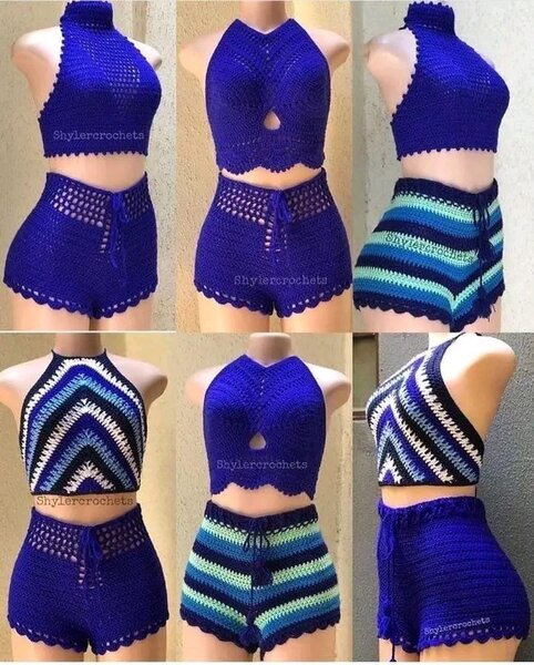 Crochet laine