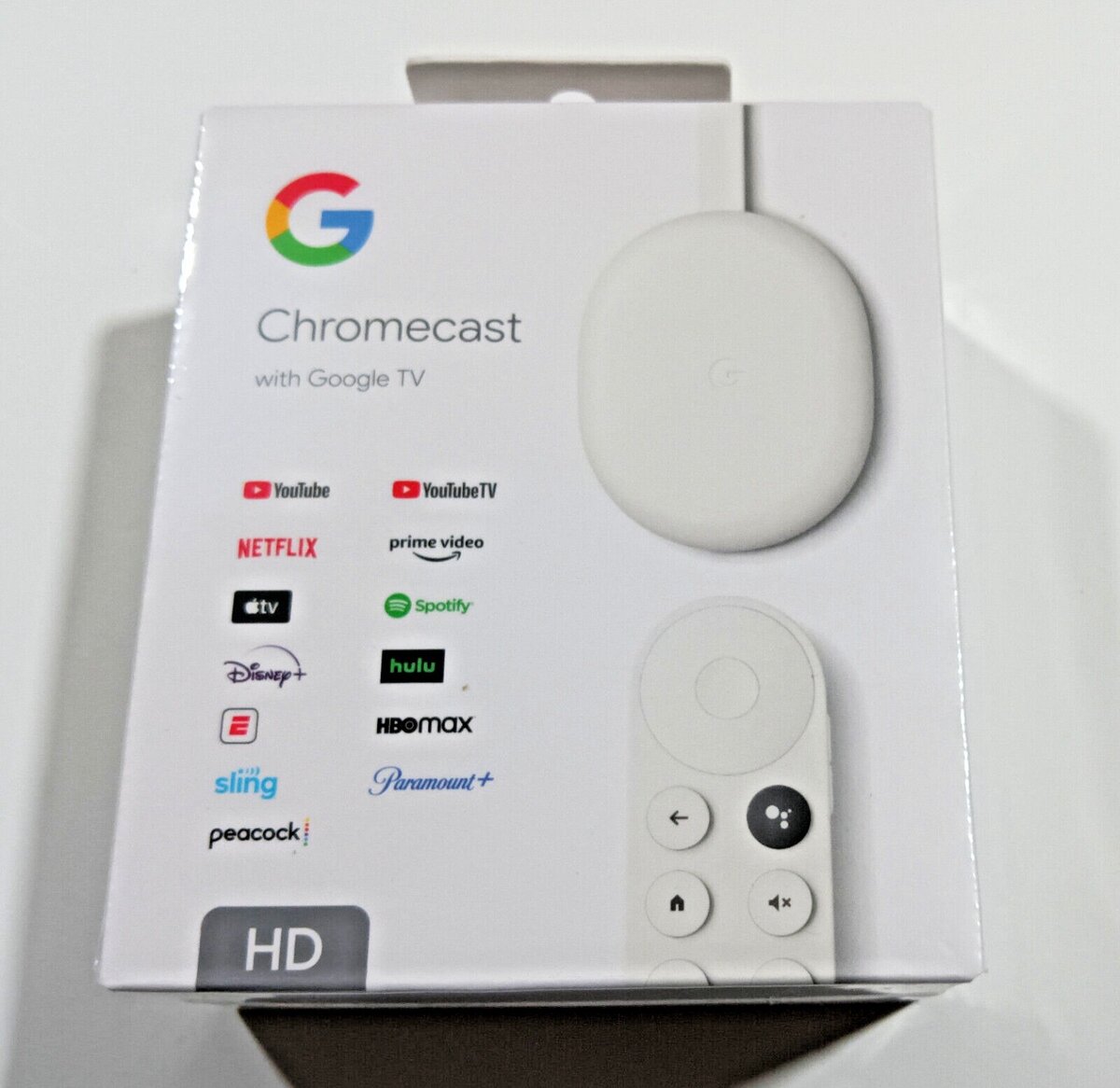 Chromecast avec Google TV (HD) - Streaming Stick Divertissem