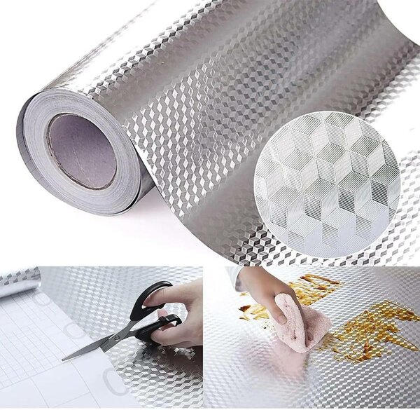 Adhésif aluminium cuisine résistant