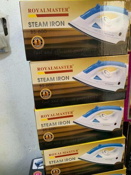 Royal master steam iron