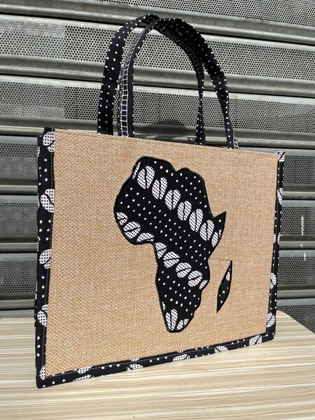 Sac cabas en toile de jute