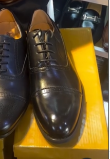 Men's shoes, black