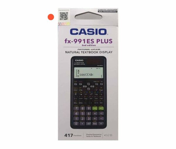 Casio Calculatrice Scientifique Fx-991ES PLUS 2nd Edition