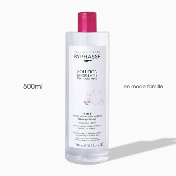 Mircellaire démaquillant Byphass