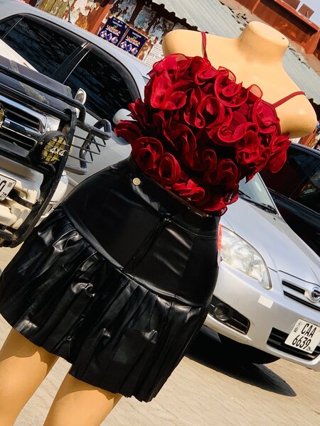 Leather skirts